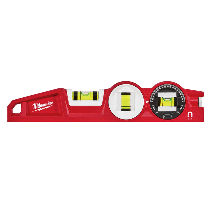 Milwaukee 10 in. Die Cast Torpedo Level w/ 360 Degree Locking Vial