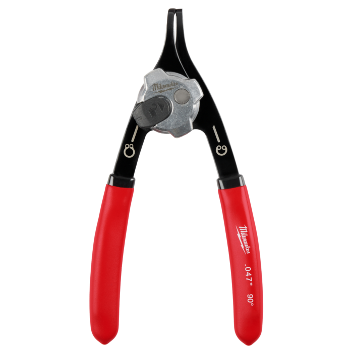 MIlwaukee .047" Convertible Snap Ring Pliers - 90°