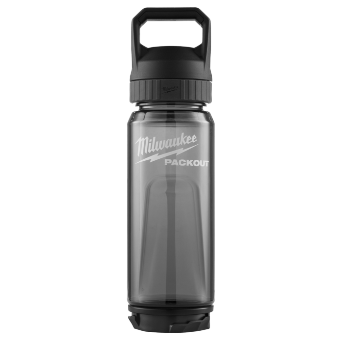 MIlwaukee PACKOUT™ Bottle w/ Chug Lid (Black) 25 oz