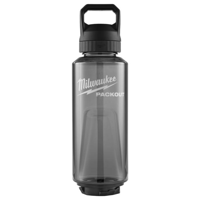 MIlwaukee PACKOUT™ Bottle w/ Chug Lid (Black) 48 oz
