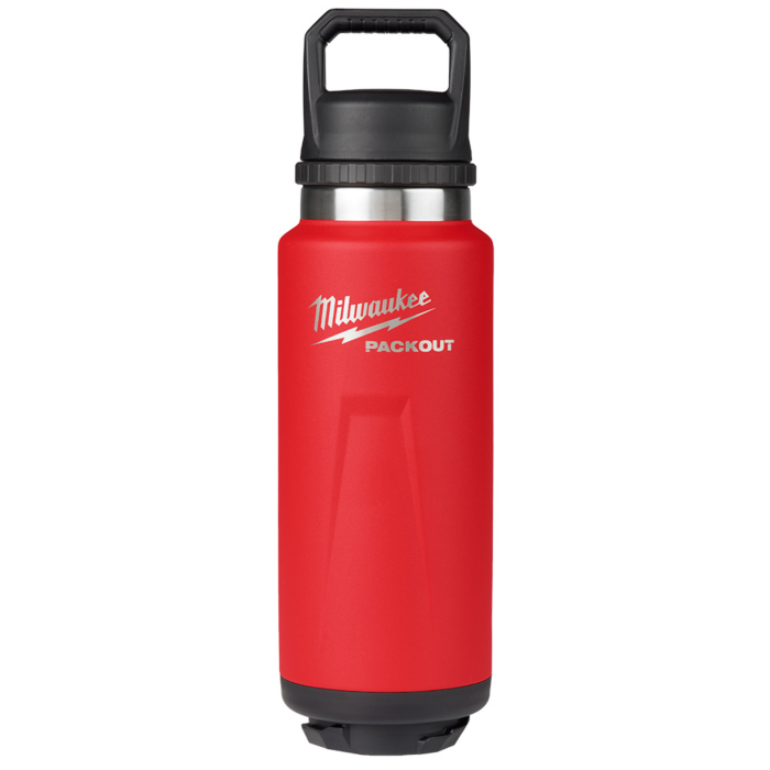 Milwaukee PACKOUT™ Insulated Bottle w/ Chug Lid (Red) 36 oz