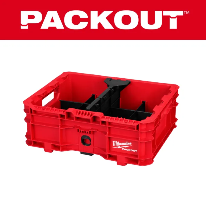 Milwaukee PACKOUT Low Profile Crate