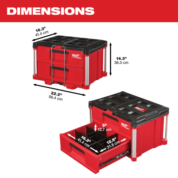 【PSA10】アニス: SPARKLING SUMMER #002 MILWAUKEE® PACKOUT™ 2-Drawer Tool Box | Milwaukee Tool