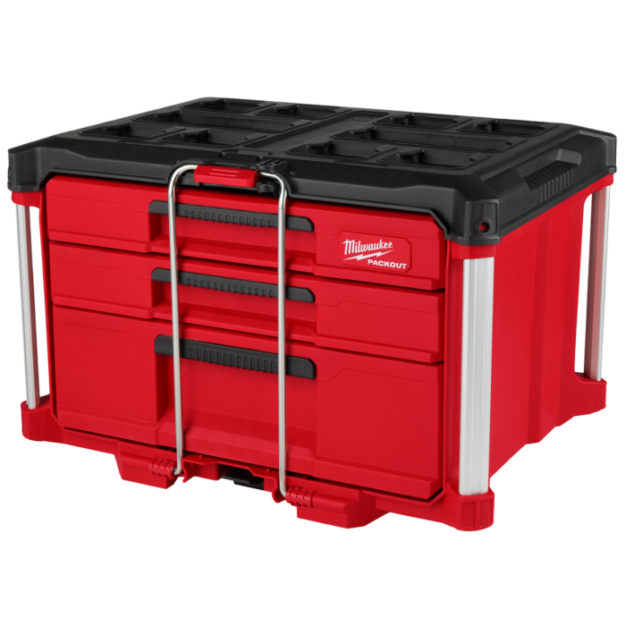 Milwaukee PACKOUT™ Multi-Depth 3-Drawer Tool Box