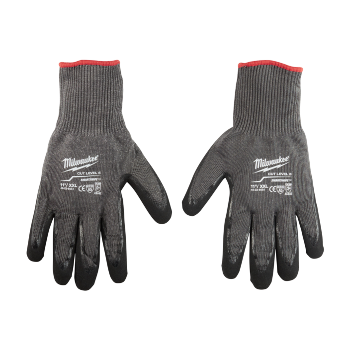 Milwaukee Impact Cut Level 5 Nitrile-Dipped Gloves - 2XL