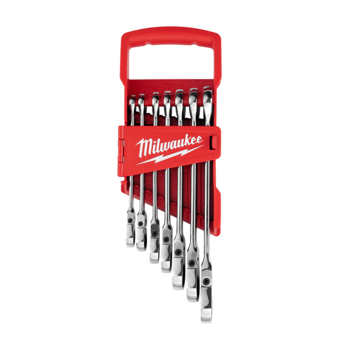 Milwaukee 7pc SAE Flex Head Combination Wrenches