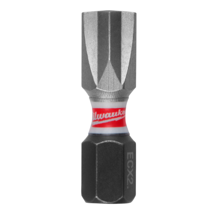 Milwaukee SHOCKWAVE™ Impact Duty 1" Impact Duty ECX™ 2 Insert Bits (25 PK)