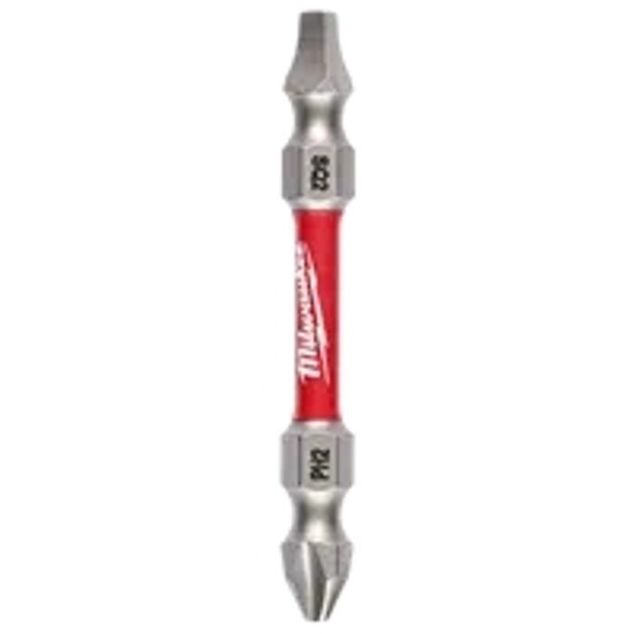 Milwaukee SHOCKWAVE™ PH2/SQ2 Impact Duty Double Ended Bit