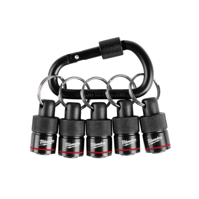 5PC Bit Holder w/ Carabiner