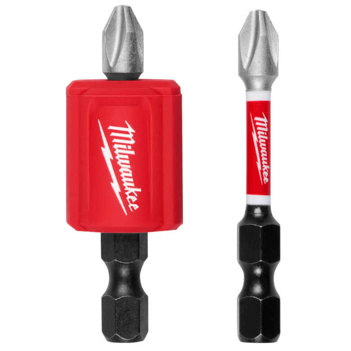 Milwaukee SHOCKWAVE™ Impact Duty Magnetic Attachment and PH2 Bit (3pc)