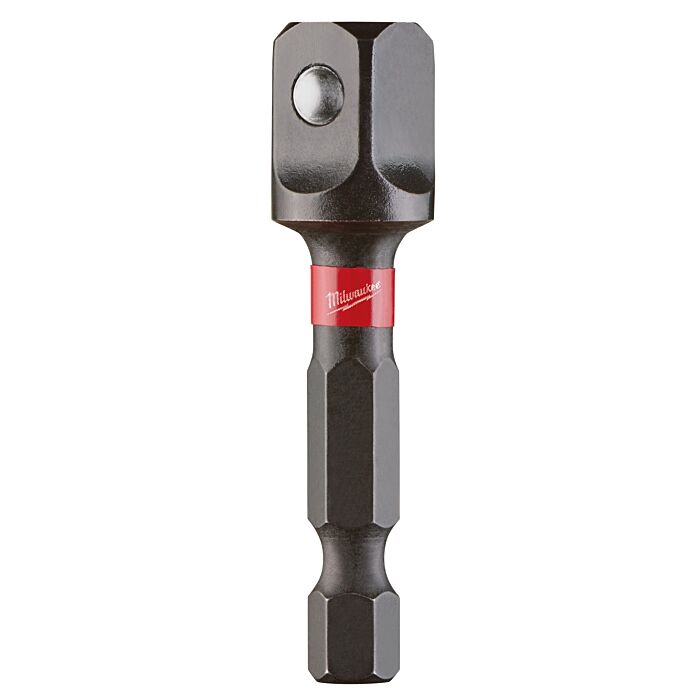 Milwaukee SHOCKWAVE™ Impact Duty 1/4" Hex to 3/8" Square Socket Adapter