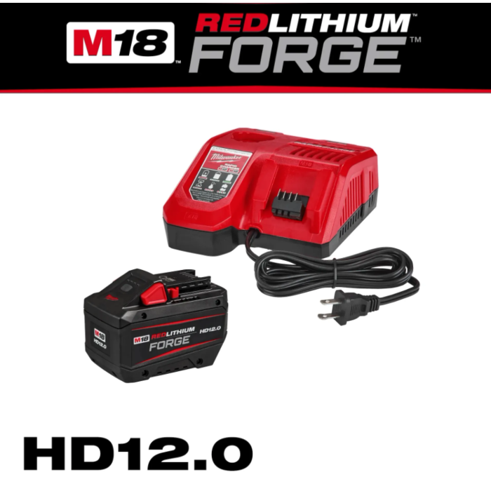 Milwaukee M18 12.0ah Forge Starter Kit Milwaukee M18 12.0ah Forge Starter Kit