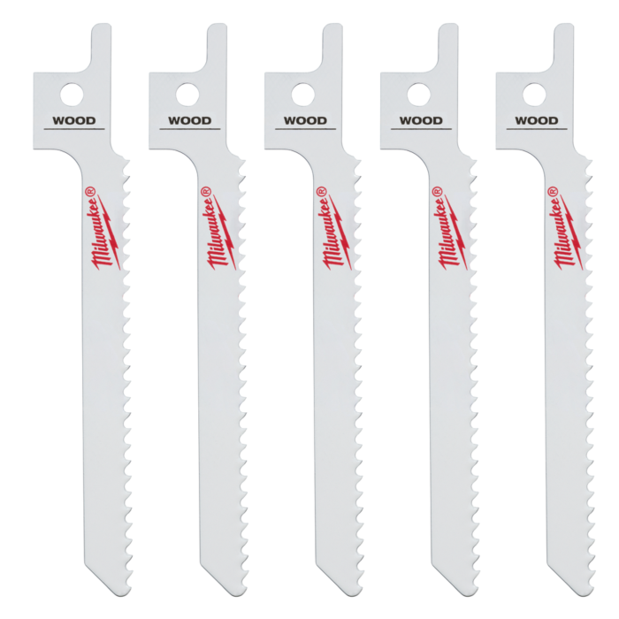 Milwaukee 3-1/2" 10 TPI SAWZALL® Blade for Wood Scroll (5 PK)