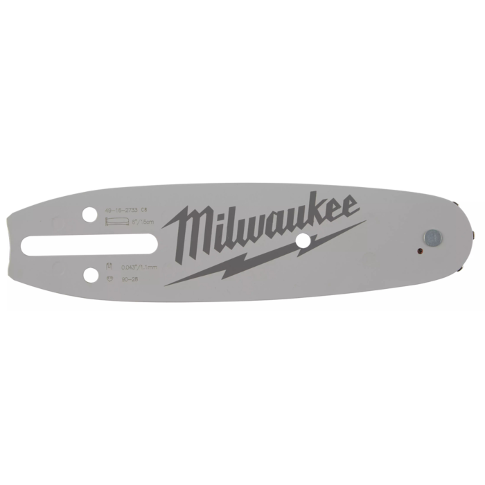 Milwaukee 6" 3/8" LOW PROFILE™ Pitch, .043" Gauge Guide Bar