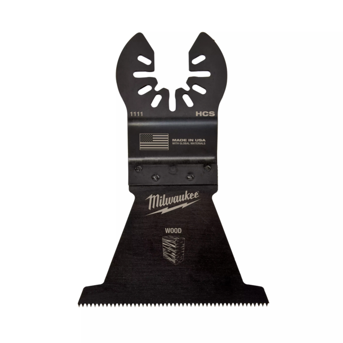 Milwaukee 2-1/2” High Carbon Steel Wood Universal Fit Oscillating Multi-Tool Blade (10 PK)