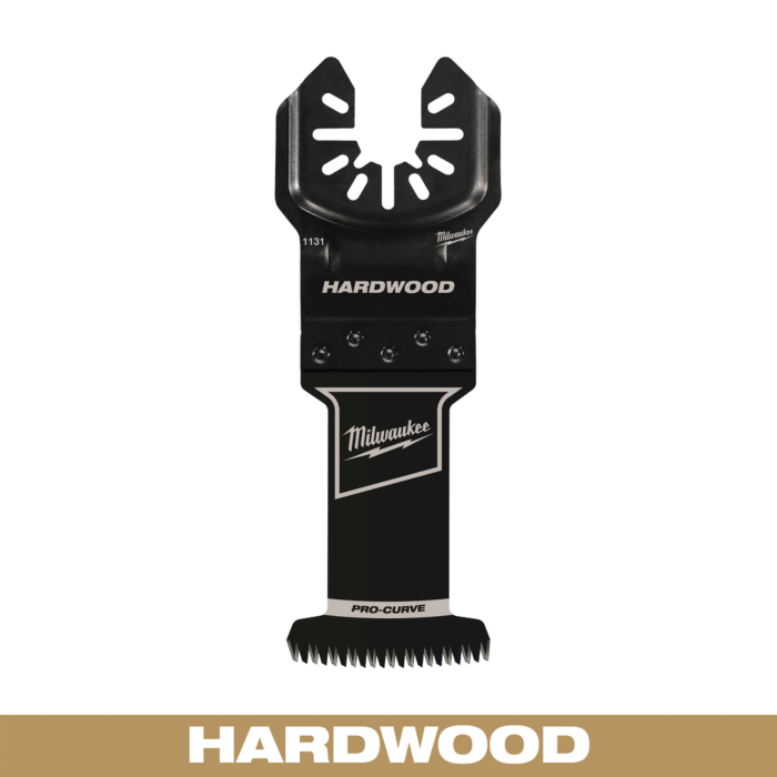 Milwaukee 1-3/8” High Carbon Steel Precision Tooth Hardwood Universal Fit Oscillating Multi-Tool Blade (1 PK)