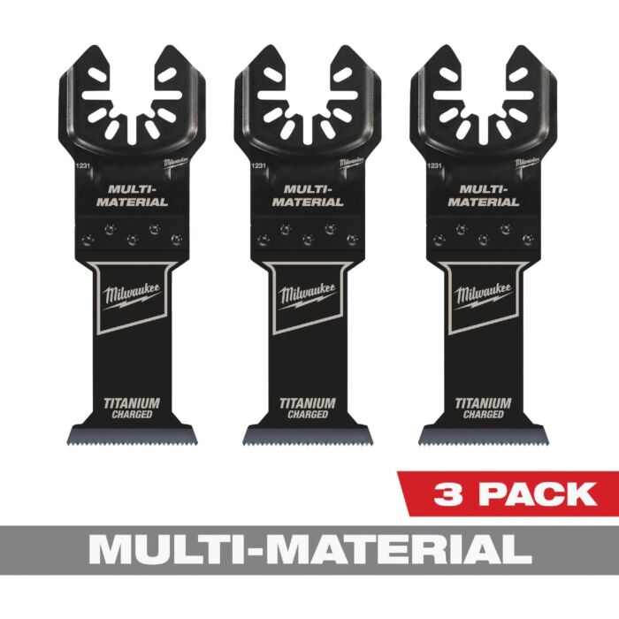 Milwaukee OPEN-LOK™ Bi-Metal Multi-Tool Blades (3pk) 1-3/8 in.
