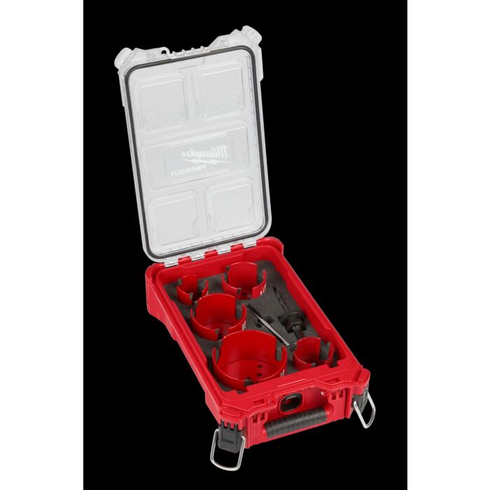 Milwaukee 9 pc. BIG HAWG™ with Carbide Teeth PACKOUT™ Kit