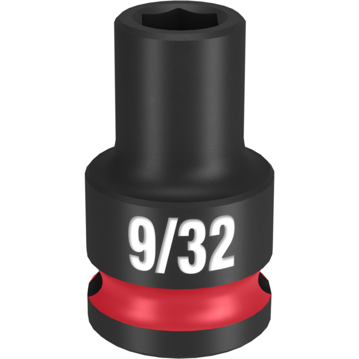 Milwaukee SHOCKWAVE™ Impact Duty 3/8" Drive 9/32" Standard 6 Point Socket