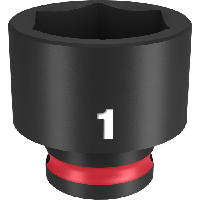 Milwaukee SHOCKWAVE™ Impact Duty 3/8" Drive 1" Standard 6 Point Socket