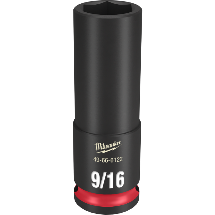 Milwaukee SHOCKWAVE™ Impact Duty 3/8" Drive 9/16" Deep 6 Point Socket