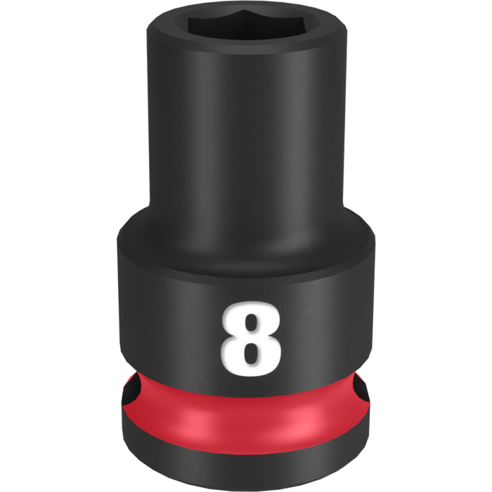 Milwaukee SHOCKWAVE™ Impact Duty 3/8" Drive 8MM Standard 6 Point Socket