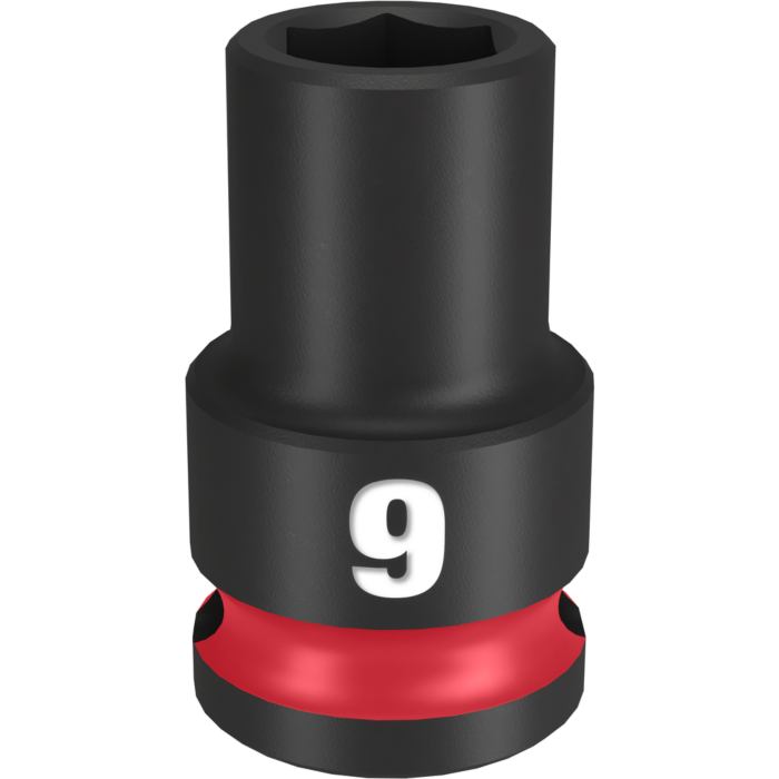 Milwaukee SHOCKWAVE™ Impact Duty 3/8" Drive 9MM Standard 6 Point Socket