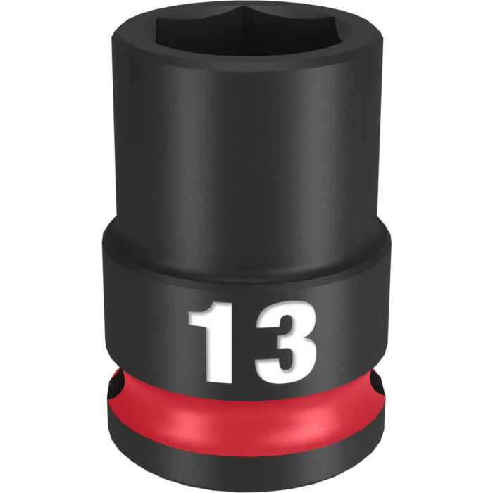 Milwaukee SHOCKWAVE™ Impact Duty 3/8" Drive 13MM Standard 6 Point Socket