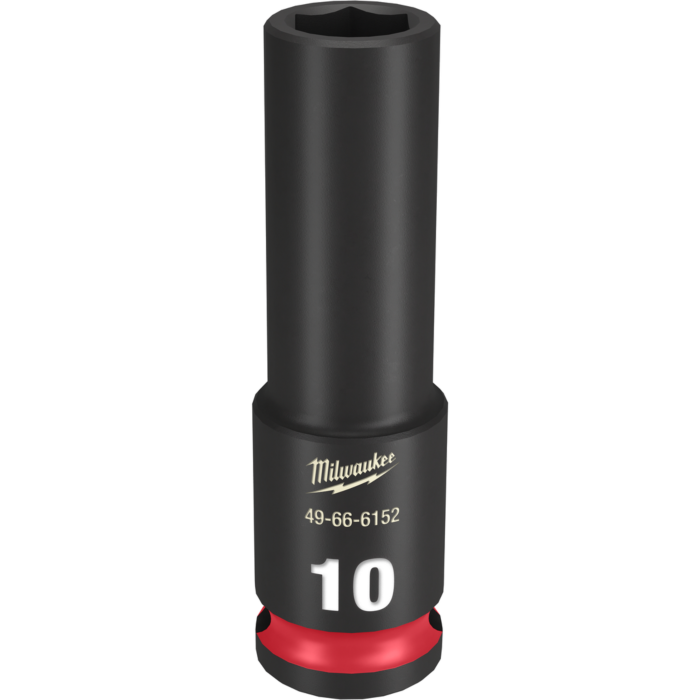 Milwaukee SHOCKWAVE™ Impact Duty 3/8" Drive 10MM Deep 6 Point Socket