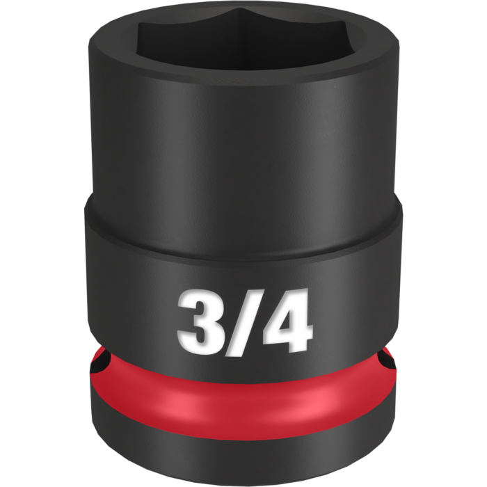 Milwaukee SHOCKWAVE™ Impact Duty 1/2" Drive 3/4" Standard 6 Point Socket