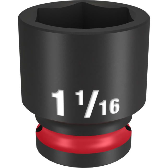 Milwaukee SHOCKWAVE™ Impact Duty 1/2" Drive 1-1/16" Standard 6 Point Socket