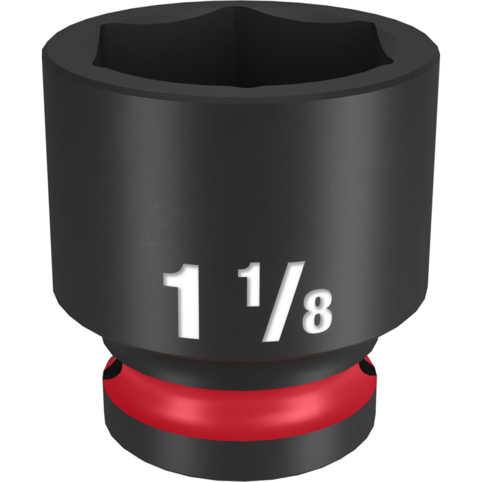 Milwaukee SHOCKWAVE™ Impact Duty 1/2" Drive 1-1/8" Standard 6 Point Socket