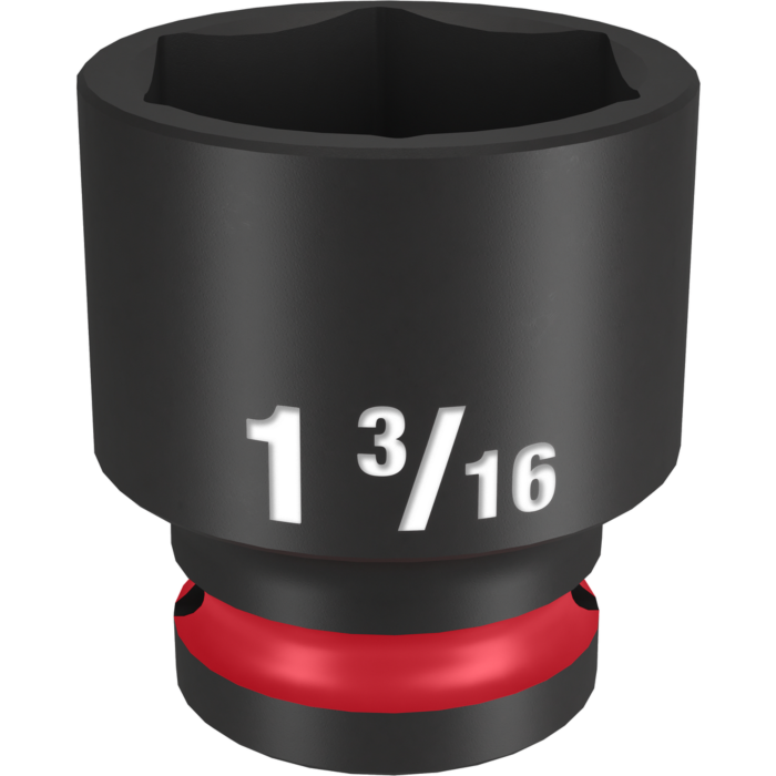Milwaukee SHOCKWAVE™ Impact Duty 1/2" Drive 1-3/16" Standard 6 Point Socket