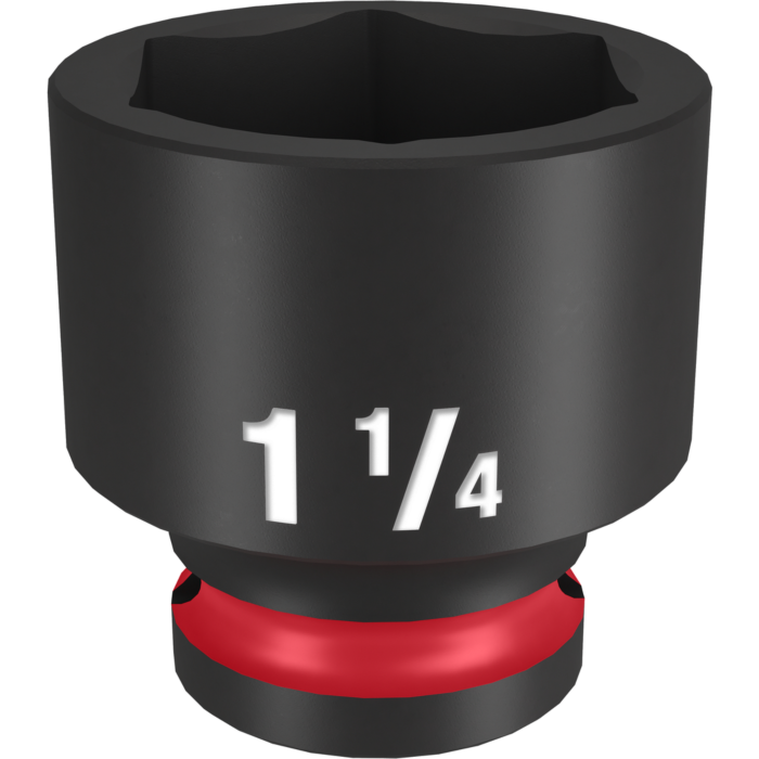 Milwaukee SHOCKWAVE™ Impact Duty 1/2" Drive 1-1/4" Standard 6 Point Socket