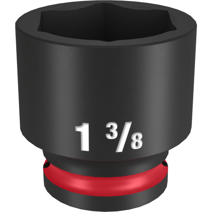 Milwaukee SHOCKWAVE™ Impact Duty 1/2" Drive 1-3/8" Standard 6 Point Socket