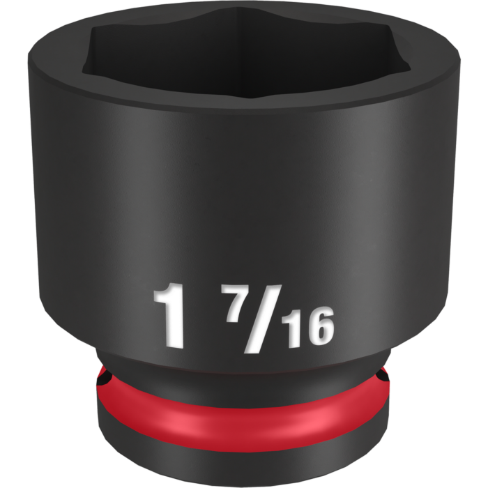 Milwaukee SHOCKWAVE™ Impact Duty 1/2" Drive 1-7/16" Standard 6 Point Socket
