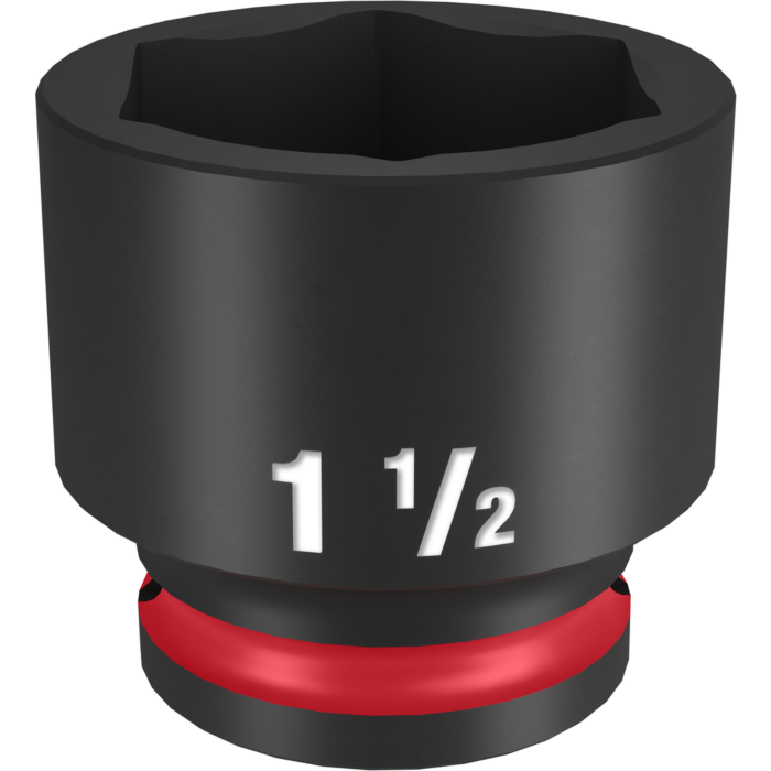 Milwaukee SHOCKWAVE™ Impact Duty 1/2" Drive 1-1/2" Standard 6 Point Socket