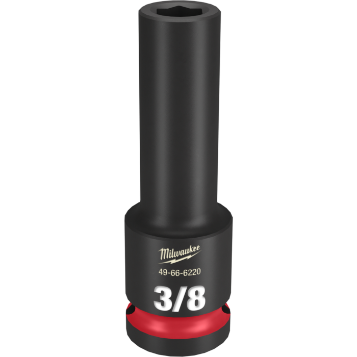 Milwaukee SHOCKWAVE™ Impact Duty 1/2" Drive 3/8" Deep 6 Point Socket