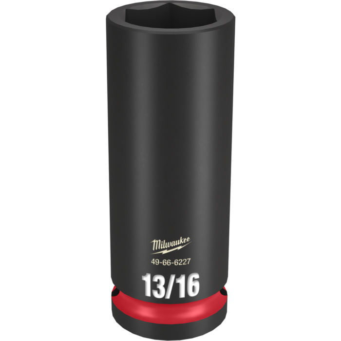 Milwaukee SHOCKWAVE™ Impact Duty 1/2" Drive 13/16" Deep 6 Point Socket