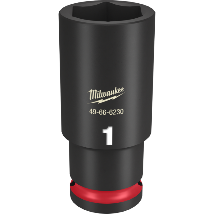 Milwaukee SHOCKWAVE™ Impact Duty 1/2" Drive 1" Deep 6 Point Socket