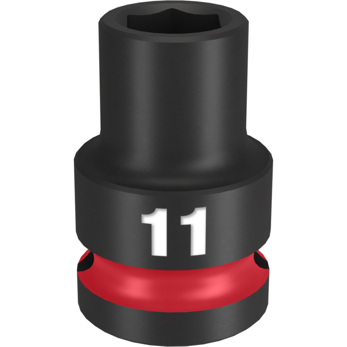 Milwaukee SHOCKWAVE™ Impact Duty 1/2" Drive 11MM Standard 6 Point Socket