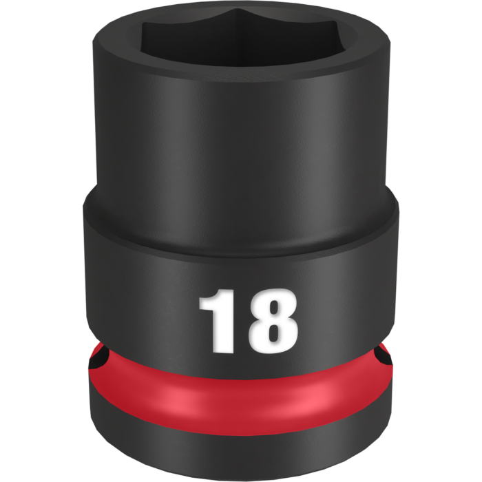 Milwaukee SHOCKWAVE™ Impact Duty 1/2" Drive 18MM Standard 6 Point Socket