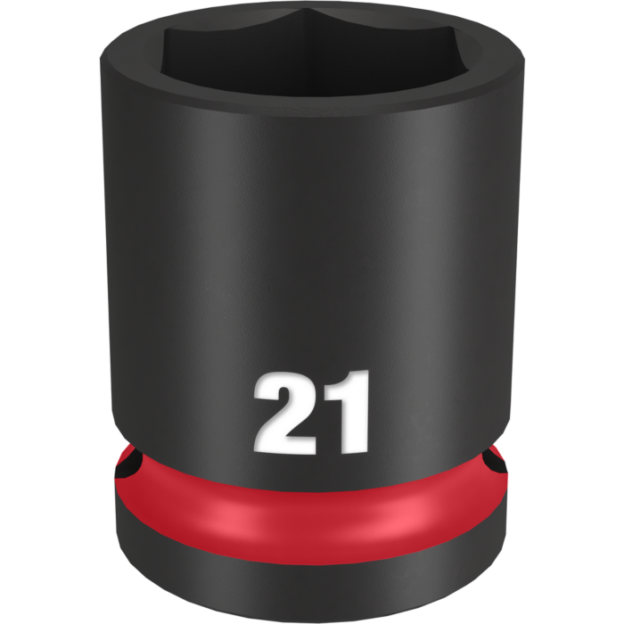 Milwaukee SHOCKWAVE™ Impact Duty 1/2" Drive 21MM Standard 6 Point Socket