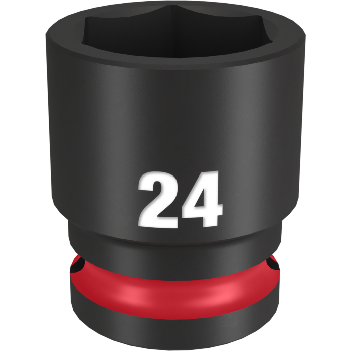 Milwaukee SHOCKWAVE™ Impact Duty 1/2" Drive 24MM Standard 6 Point Socket