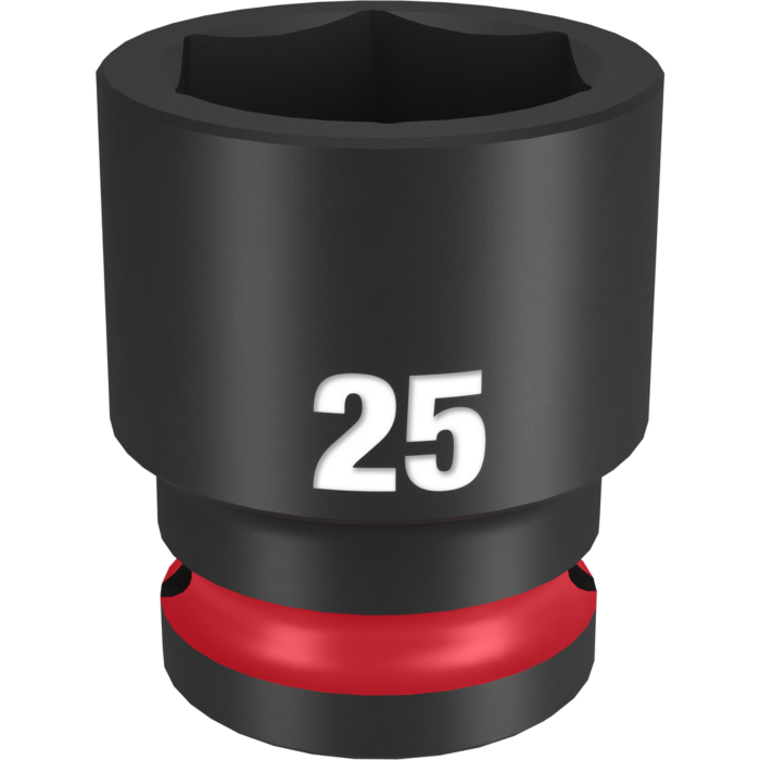 Milwaukee SHOCKWAVE™ Impact Duty 1/2" Drive 25mm Standard 6 Point Socket