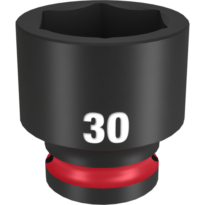 Milwaukee SHOCKWAVE™ Impact Duty 1/2" Drive 30MM Standard 6 Point Socket
