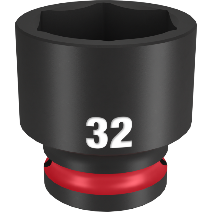 Milwaukee SHOCKWAVE™ Impact Duty 1/2" Drive 32MM Standard 6 Point Socket
