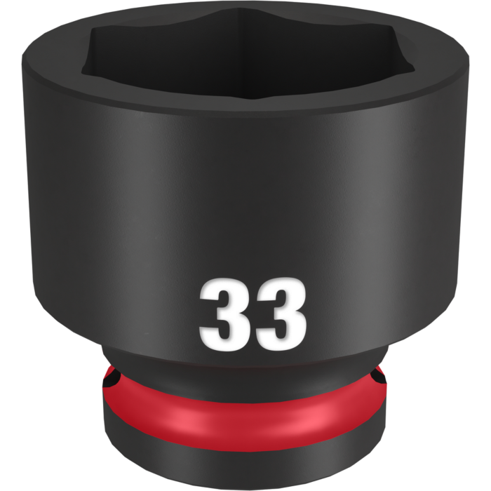 Milwaukee SHOCKWAVE™ Impact Duty 1/2" Drive 33MM Standard 6 Point Socket