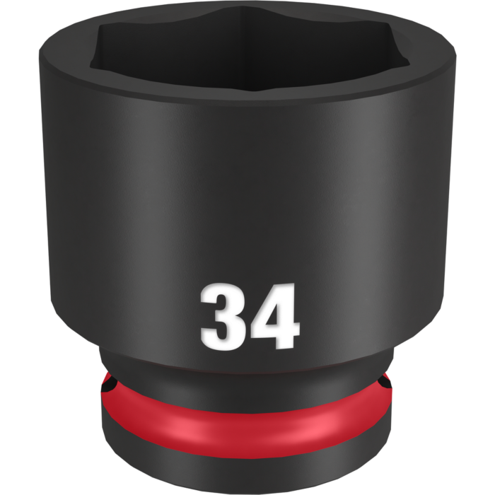 Milwaukee SHOCKWAVE™ Impact Duty 1/2" Drive 34MM Standard 6 Point Socket