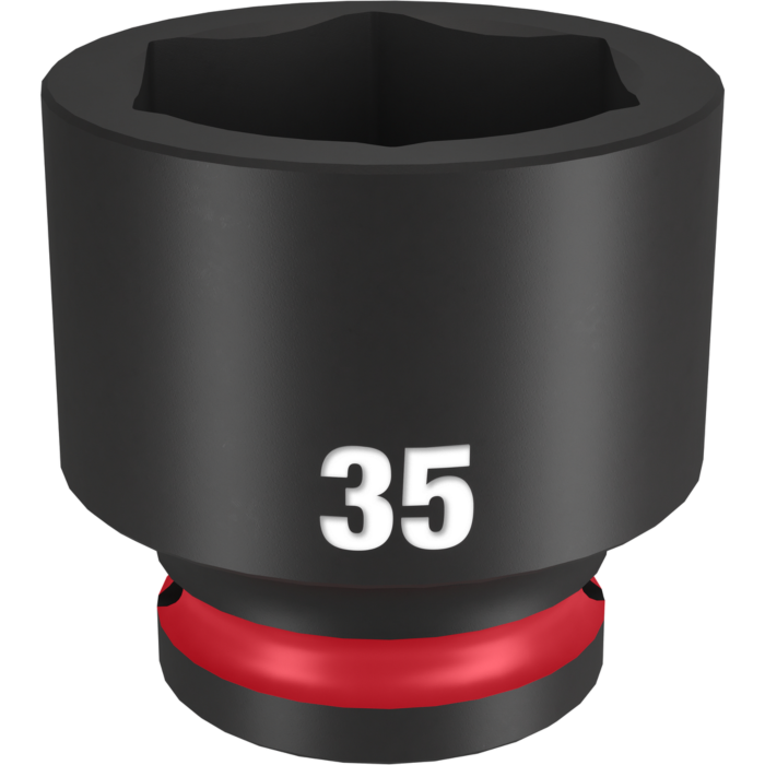 Milwaukee SHOCKWAVE™ Impact Duty 1/2" Drive 35MM Standard 6 Point Socket